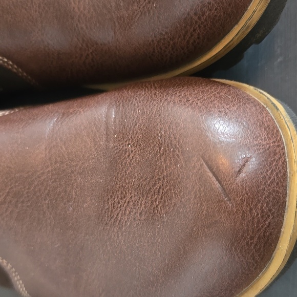 NWOT JBU Evans Vegan Leather Faux Shearling Ankle Boots Size 7 - Picture 6 of 9